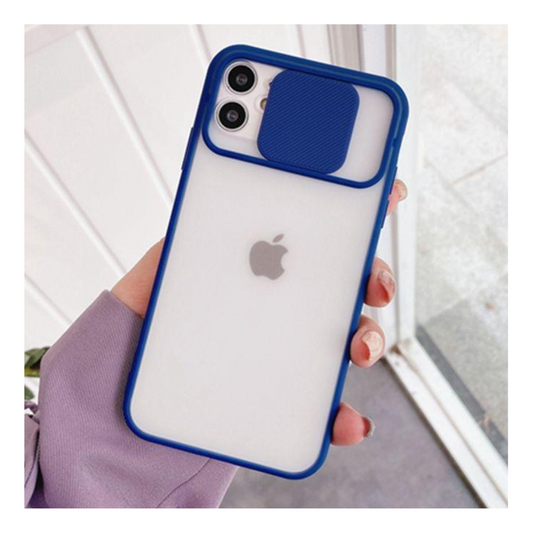 Case cubre camara azul 12PRO (CON DETALLES)