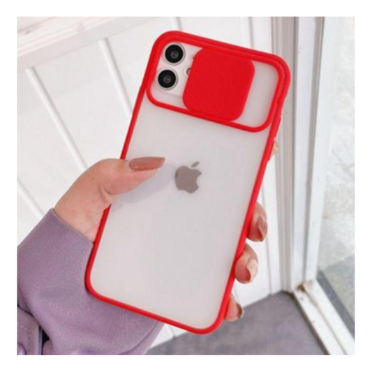 Case cubre camara rojo